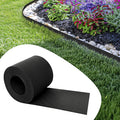 GARDENIX 10m Black Flexible Lawn Edging Border