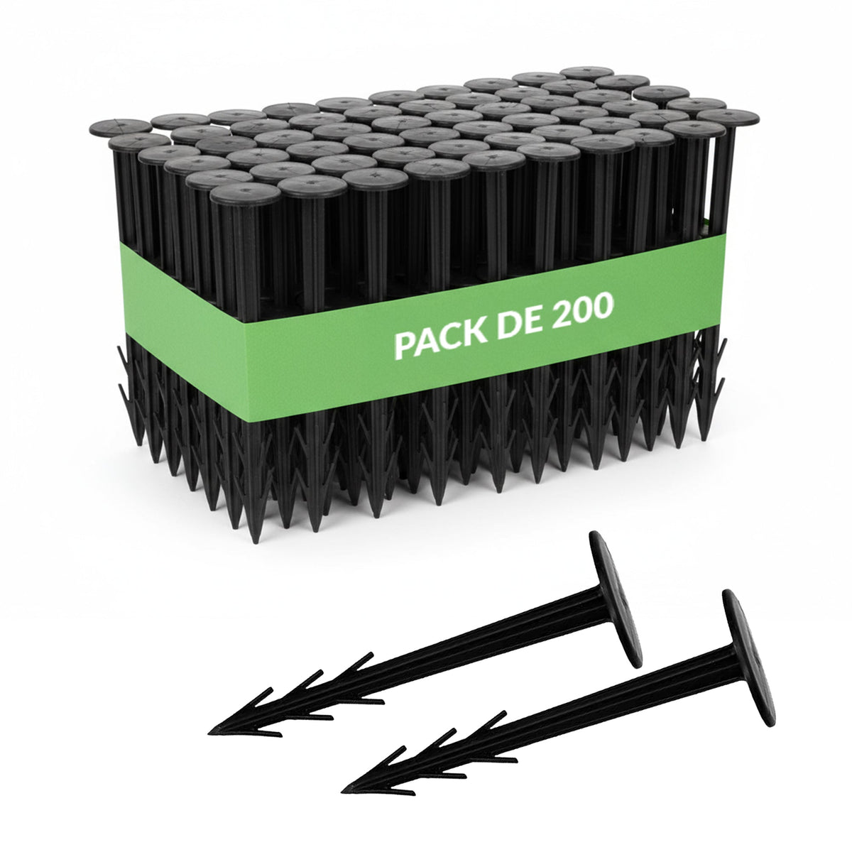 Chevilles de fixation TerraPIN pour tissu paysager