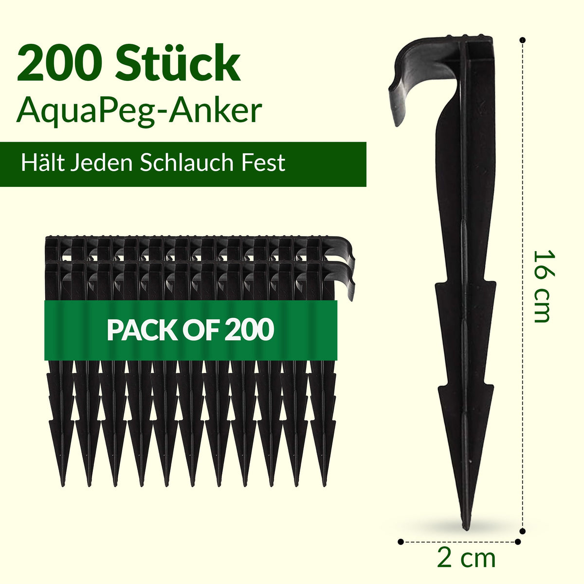 AquaPEG Bodensicherungsheringe