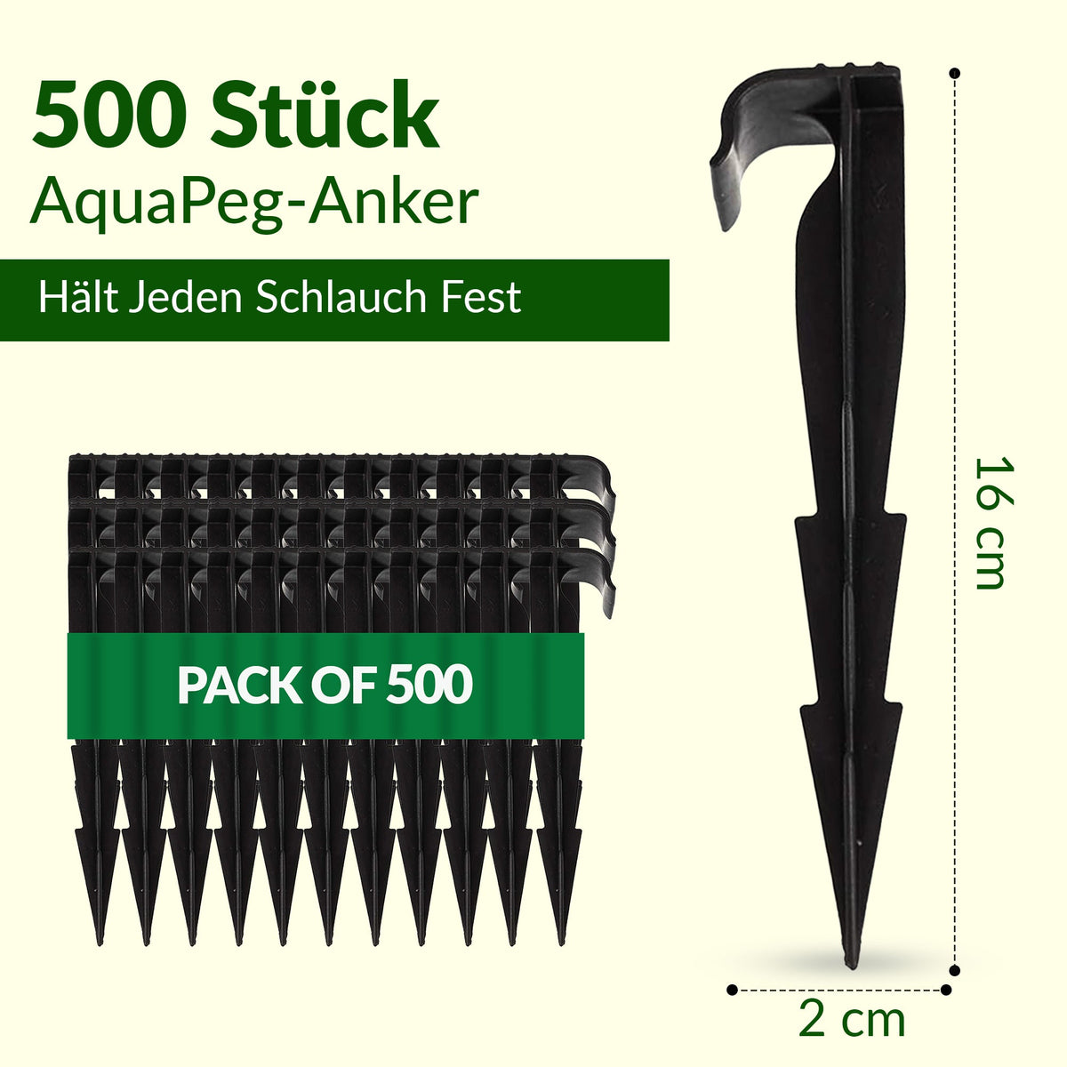 AquaPEG Bodensicherungsheringe