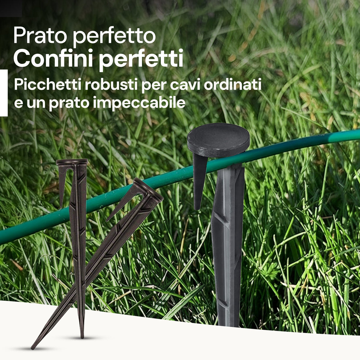Picchetti di fissaggio WirePEG per cavo perimetrale del rasaerba robotizzato