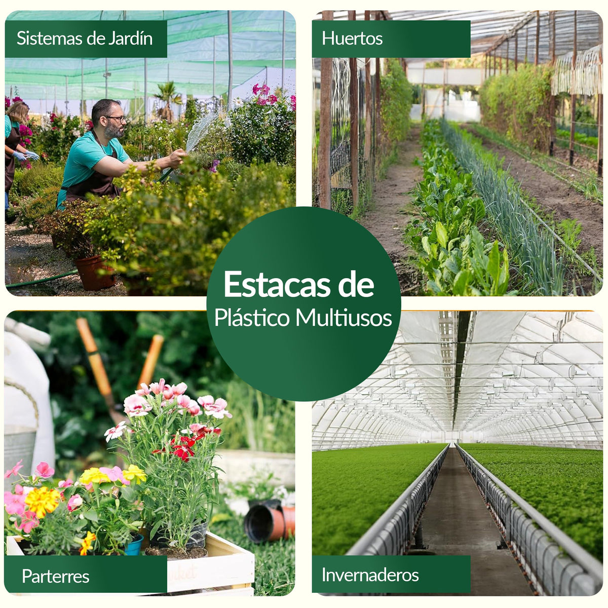 Clavijas de tierra AquaPIN