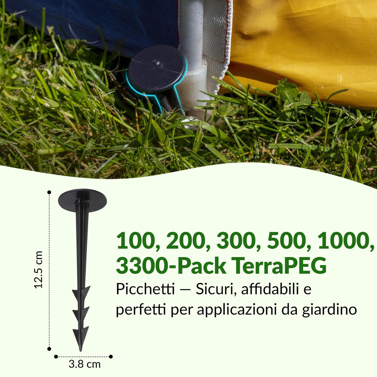 Picchetti di ancoraggio a terra - TerraPEG