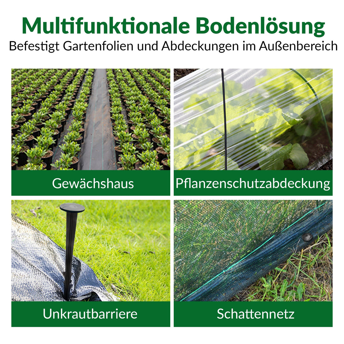 Mini-Landschaftsstoff-Sicherungsklammern