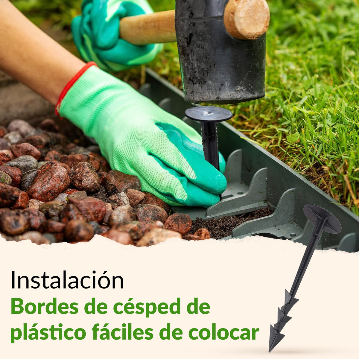 TerraPEG XL - Anclajes de suelo de alta resistencia para terrenos duros