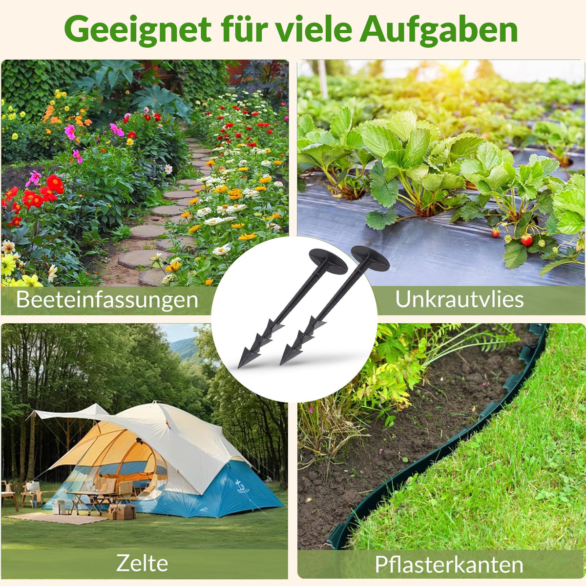 TerraPEG XL – Hochleistungs-Bodenanker für harten Boden