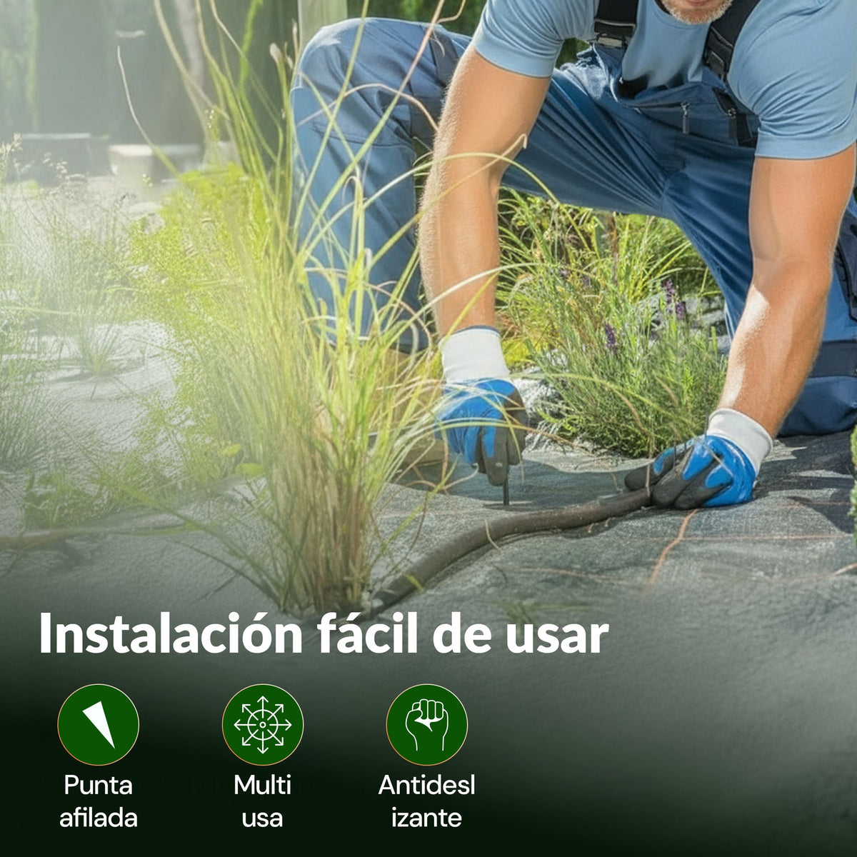 Clavijas de fijación al suelo AquaPEG