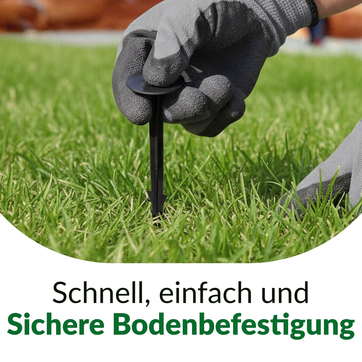 Mini-Landschaftsstoff-Sicherungsklammern