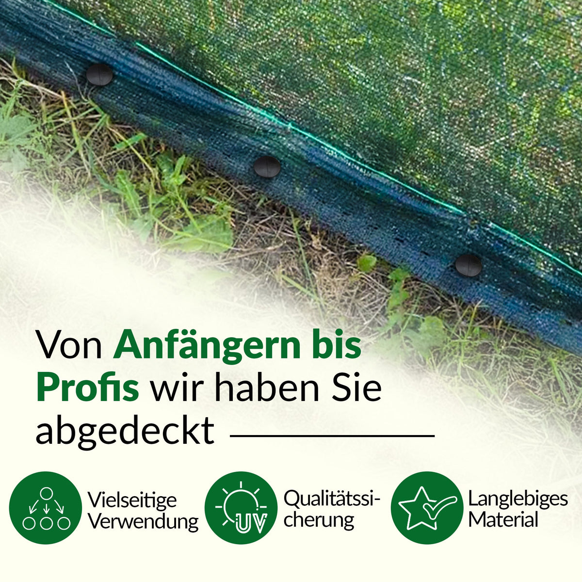 Mini-Landschaftsstoff-Sicherungsklammern