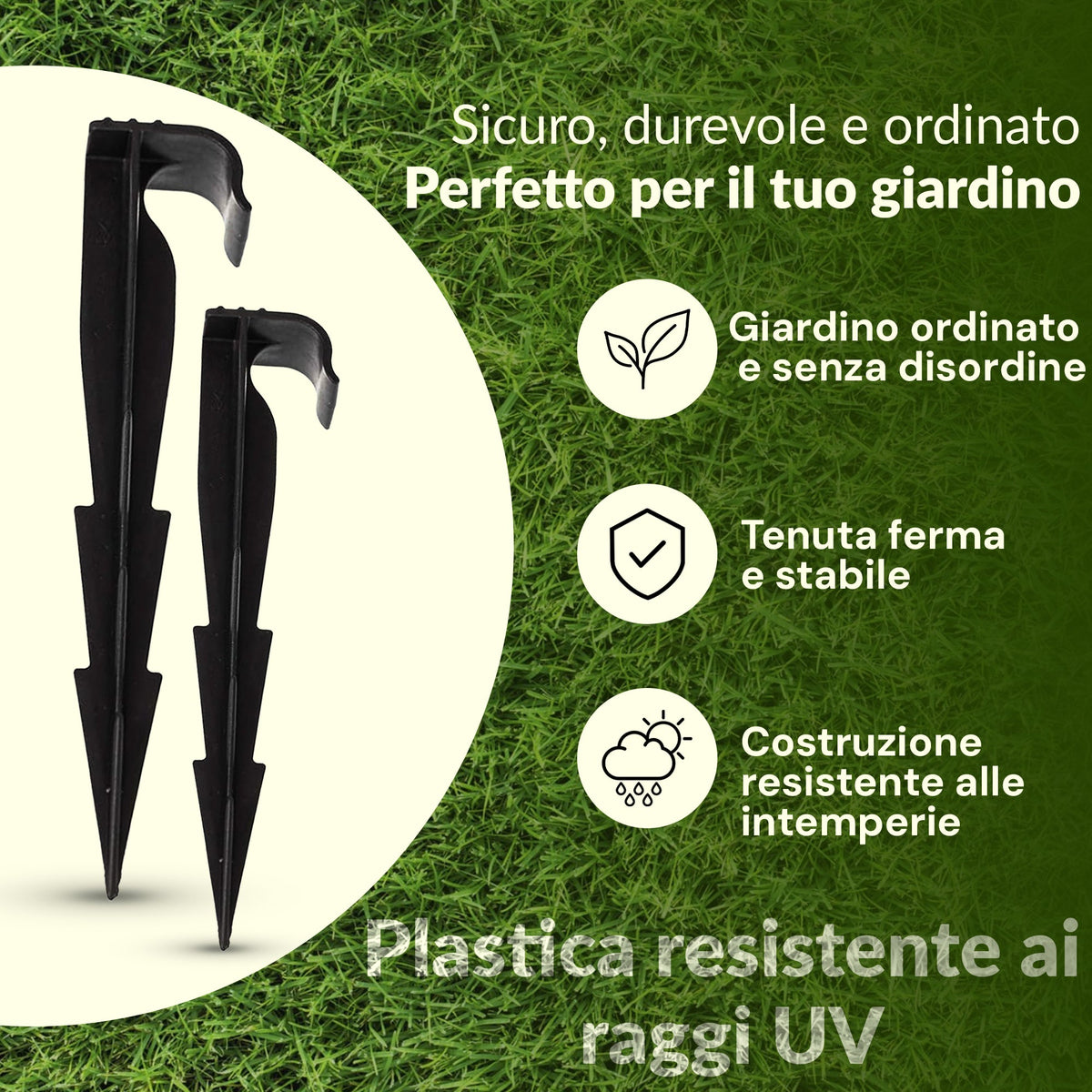 Picchetti di fissaggio al terreno AquaPEG