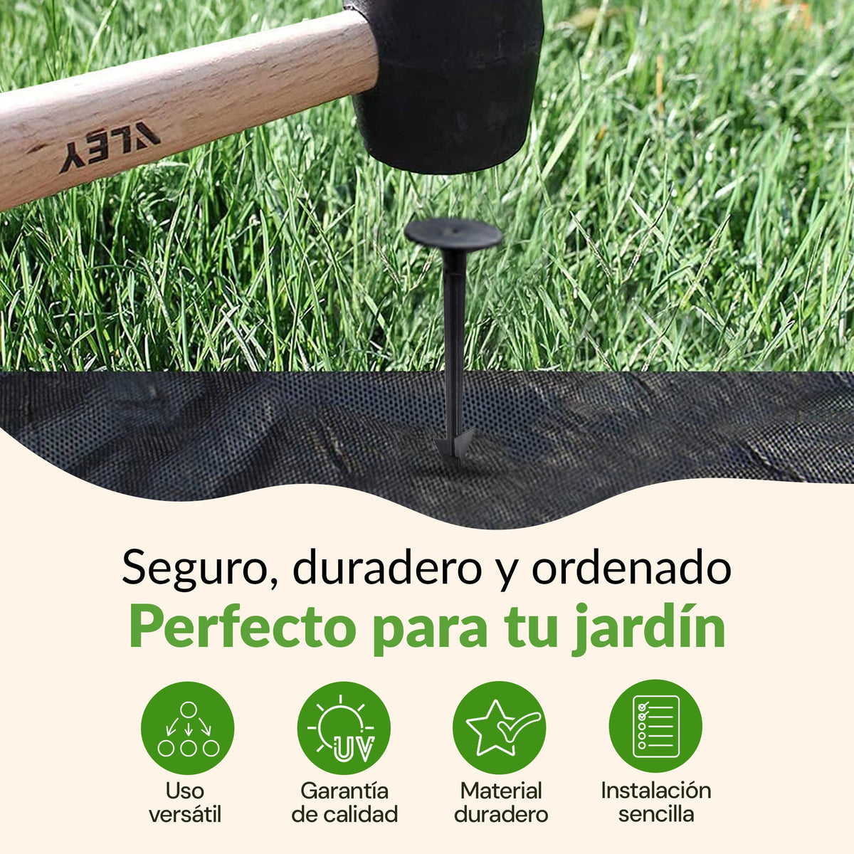 TerraPEG XL - Anclajes de suelo de alta resistencia para terrenos duros