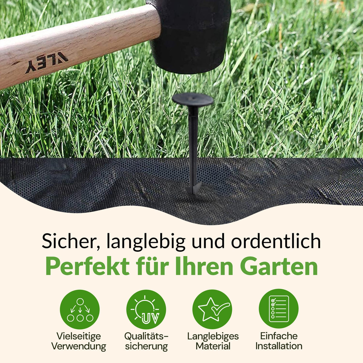 TerraPEG XL – Hochleistungs-Bodenanker für harten Boden