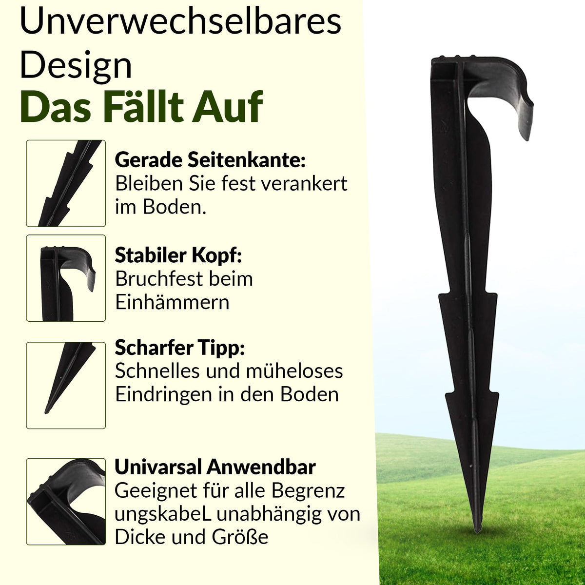 AquaPEG Bodensicherungsheringe
