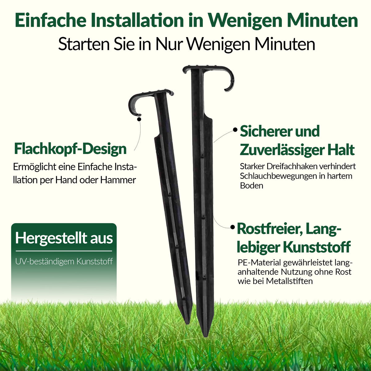 AquaPIN Erdnägel