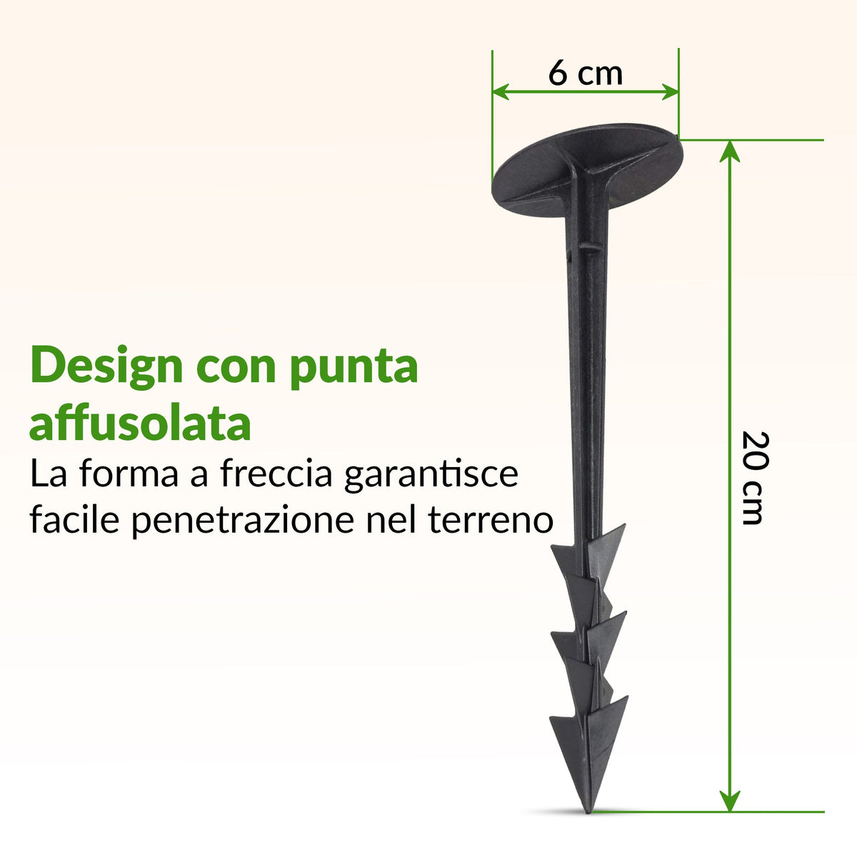 TerraPEG XL - Ancoraggi a terra per carichi pesanti per terreni duri