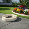 10m Flexible Lawn Edging - Light Grey, Weather-Resistant Flower Bed Border
