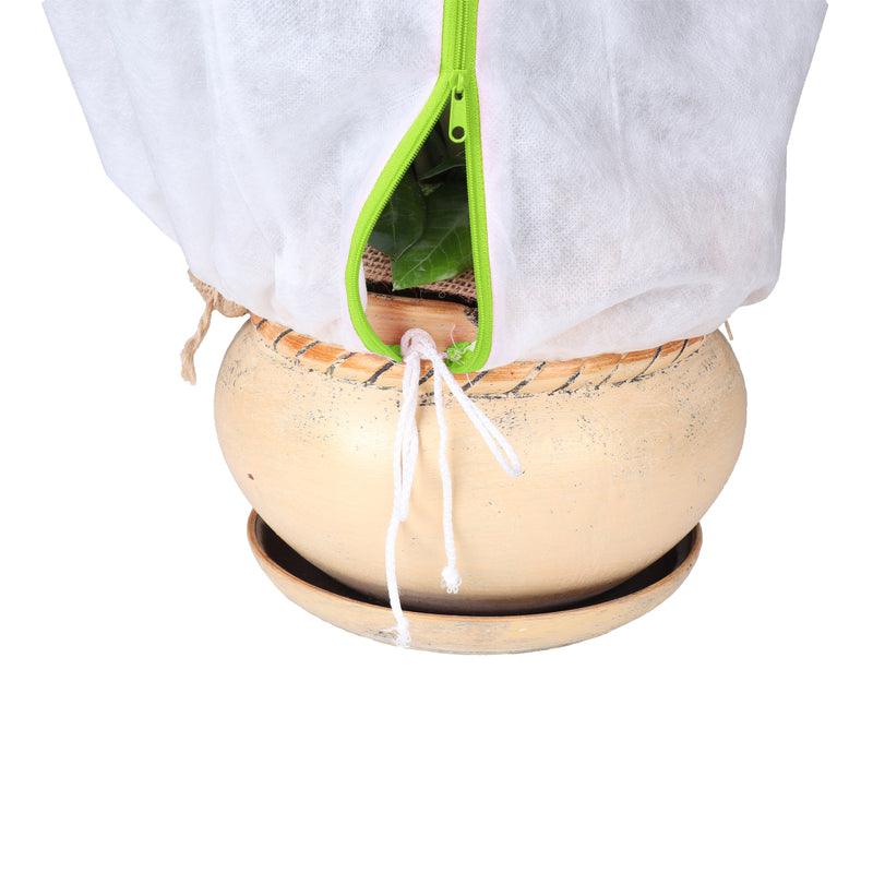 Cargar imagen en el visor de la Galería, GARDENIX® Plant Protection, Frost Protection Cover, Fleece Winter Protection With zip and drawstring
