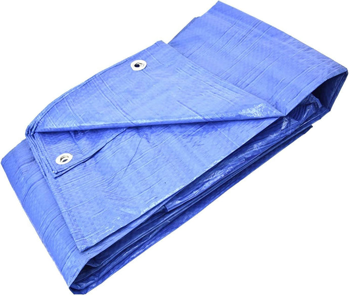 GARDENIX All-purpose tarpaulin fabric tarpaulin, protective tarpaulin, blue 60 g/m²