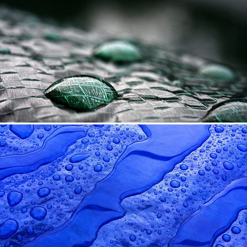 Carregar imagem no visualizador da Galeria, GARDENIX All-purpose tarpaulin fabric tarpaulin, protective tarpaulin, blue 60 g/m²

